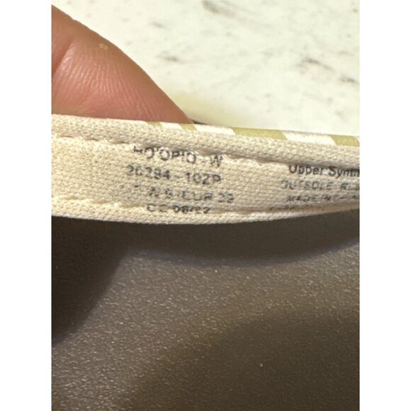 Olukai Womens Ohana Sandals Size 10 Brown & Cream Striped Comfort Flip Flops - Picture 6 of 6